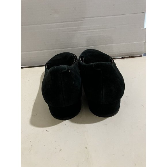 Steven by Steve Madden jean  women's size 8 black Slip-On Suede Loafers  shoes - Picture 5 of 9